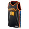 Dres Oklahoma City Thunder Prilagođeni Nike 2024-25 City Edition Crno Swingman